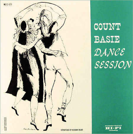 Count Basie, Dance Session, Clef 626, David Stone Martin