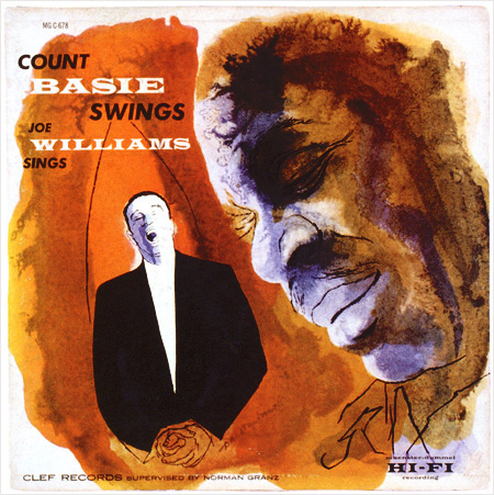 Count Basie Swings Joe Williams Sings, Clef 678, David Stone Martin