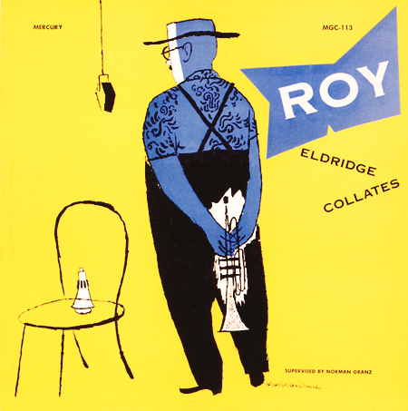 Roy Eldridge Collates, Mercury/Clef 113, David Stone Martin
