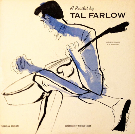 A Recital by Tal Farlow, Norgran 1030, David Stone Martin