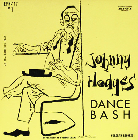 Johnny Hodges, Dance Bash, Norgran EPN-117, David Stone Martin