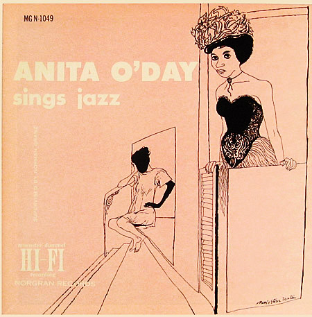 Anita O'Day Sings Jazz, Norgran 1049, David Stone Martin