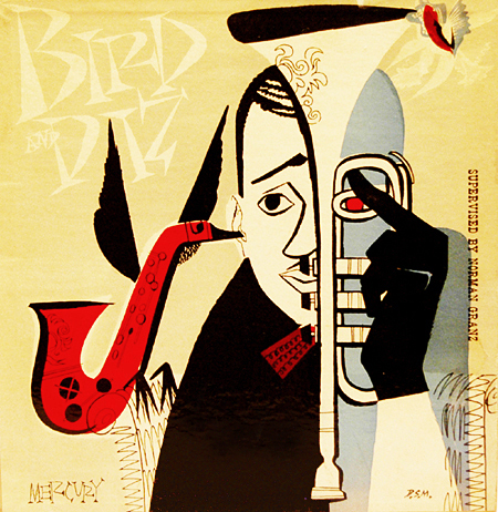 Bird and Diz, Mercury/Clef 512, David Stone Martin