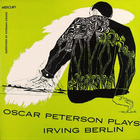 Oscar Peterson plays Irving Berlin, Clef 148, David Stone Martin