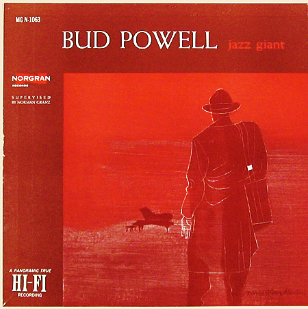 Bud Powell, Jazz Giant, Norgran 1063, David Stone Martin