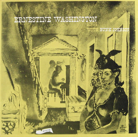 Ernestine Washington, 78 rpm album Disc Records, David Stone Martin